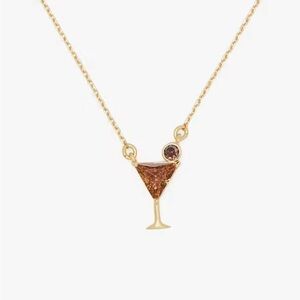 Kate Spade “shaken and brewed” mini pendant